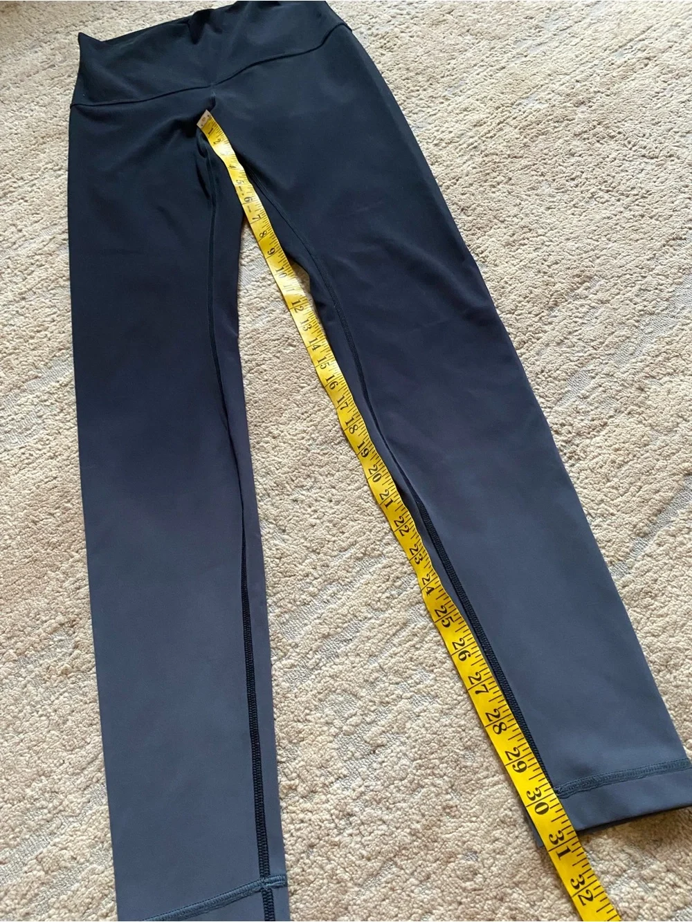Lululemon Wunder Under Pant Hi-Rise Ombre Black Legging Yoga Pants: 8